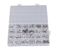 Yinhing Juego de Conectores USB de 240 Piezas Conectores Hembra de Puerto USB de una Sola de Acero Inoxidable 24 10 Piezas Cada y Versátiles para Computadoras Dispositivos Móviles y Más