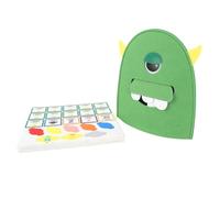 Yinhing Juego de Lectura de Ortografía del Alfabeto, Juguete de Aprendizaje ABC, Reconocimiento de Letras a Juego con Material de Fieltro para Niños en Edad Preescolar