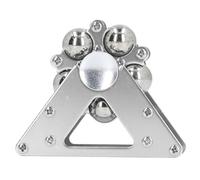 Yinhing Juguete de Noria Giratoria con Yemas de los Dedos en Aleación de Aluminio de Primera Calidad Alivio del Estrés Juego de Descompresión Atractivo Juguete de Entretenimiento Plateado para