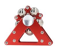 Yinhing Juguete de Noria Giratoria con Yemas de los Dedos en Aleación de Aluminio de Primera Calidad Alivio del Estrés Juego de Descompresión Atractivo Juguete de Entretenimiento Plateado para