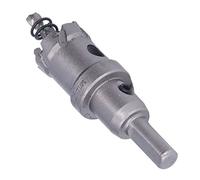 Yinhing Kit de Brocas de Sierra Perforadora de Carburo, Cortador de Dientes de Metal Grueso TCT con Llave Hexagonal para Perforación de Acero, Metal y Madera de 22mm/0,9 Pulgadas (25mm)