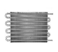 Yinhing Kit de Enfriador de Aceite de Transmisión Remota de 8 Filas para Radiadores Automáticos/manuales Aleación de Aluminio Premium Enfriamiento Eficiente del Aceite del Motor Instalación Completa