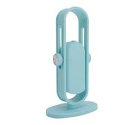 Yinhing Lámpara de Escritorio con Rotación de 360 Grados con Carga USB Batería de 250 MAh Color de Luz LED Luz de Mesa Azul Elegante para Leer, Trabajar y Relajarse en Cualquier Espacio