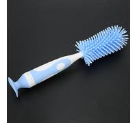 Yinhing Limpiador de Vasos para Botellas de Leche, Cepillo de Silicona, Diseño de 360 grados para Botellas Eficientes, Herramienta Versátil y para