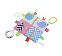 Yinhing Lindo Juguete de Toalla Suave para Bebés de Dibujos Animados con Chupete para la Dentición Toalla de Mano de Felpa para Recién Nacidos Lavable que No Destiñe Ideal para el Desarrollo Visual
