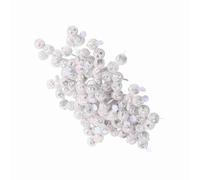 Yinhing Luces de Globo Amarillas 100 Piezas Lámparas de Flash Redondas con Baterías para Decoración de Fiestas de Bodas Navideñas Luces LED que Cambian de Color para Festivales y Celebraciones