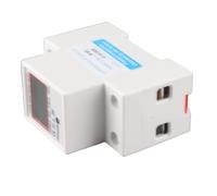Yinhing Medidor de Energía Digital 230V 50Hz Potencia Multifunción con Pantalla Retroiluminada para Voltaje Consumo de Energía Actual Medidor Eléctrico Monofásico para Uso Industrial Doméstico