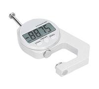 Yinhing Medidor de Espesor Digital 0 20 Mm con Pantalla LCD Medidor de Espesor Electrónico Alto para Tela de Cuero Películas Delgadas Construcción de Aleación de Zinc Estuche de Almacenamiento (0-10