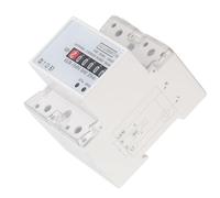 Yinhing Medidor de Potencia Bifásico Consumo de 60 Amperios Me DDM75S Medidor de Carril Din Monofásico 4P 10 40A LED Vatímetro de Consumo de Energía Eléctrica de Energía