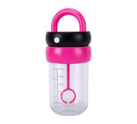 Yinhing Mezclador Eléctrico Botella Coctelera de Proteínas Taza de Licuadora Automática Taza Mezcladora Portátil Operación con un Funciona con Baterías Diseño Elegante para Gimnasio (negro rojo)