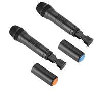 Yinhing Micrófono de Mano VHF con Receptor para Karaoke Reuniones de Negocios Digital Way Antena Incluida