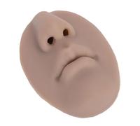 Yinhing Modelo de Perforación de Boca de Nariz de Silicona 5D, Práctica de Nariz de Labio Suave, Herramienta de Enseñanza de Exhibición de Joyería para Artistas de Tatuajes, Estudiantes, (BROWN)