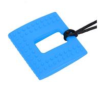 Yinhing Mordedor para bebé, Juguetes para Masticar Sensoriales de Silicona para Bebés, Alivio Seguro de la Dentición Niños Pequeños Recién Nacidos, Rojo, (Mordedor Arca Cuadrado