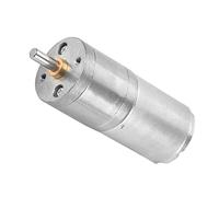 Yinhing Motor de Engranaje de Metal de Baja Velocidad DC 12V 25GA 370 Motor de CC Alto para Aplicaciones Robóticas de Bloqueo Electrónico y Más 1000 RPM (12V 10RPM)
