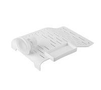 Yinhing Muelle de Isla Flotante para Tortugas de Acuario con Ventosa para Tortugas, Tritones, Ranas, Decoración Ideal para Reptiles con Contenedor de Alimentación y Gran Capacidad de Carga (S)