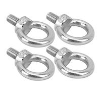 Yinhing Ojo de Elevación de Rosca Macho de Acero Inoxidable de 4 Piezas para Asegurar y Levantar en Diversas Industrias (M10)