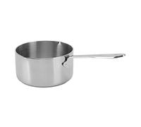 Yinhing Olla Calentadora de Leche de Acero Inoxidable de 500ML con Boquillas Dobles y Orificio para Colgar para Calentar Leche, Derretir Chocolate y Hacer Salsas (350ML)