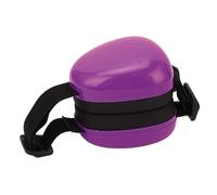 Yinhing Orejeras para Perros, Auriculares Protectores Auditivos Ajustables para Fuegos Artificiales con Tres Bandas Elásticas, Adecuados para Perros de 2640 Libras (Purple)