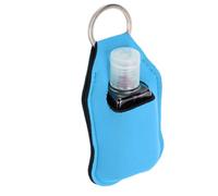 Yinhing Paquete de 40 Botellas de Viaje con Llavero, 30 Ml, Recargables, a Prueba de Fugas, Tapa Abatible, Plástico PET para Loción Desinfectante de Manos, Artículos de Tocador, Camping, (BLUE)