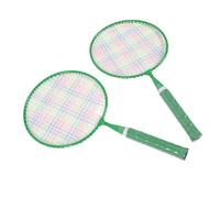 Yinhing Par de Raquetas de Bádminton Premium con Bolsa de Transporte Kit Completo de Bádminton para Niños Que Incluye 2 Volantes y Tenis de Mesa para Jugar Al Aire y Diversión Activa Diseño Verde