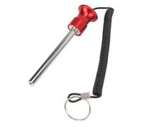 Yinhing Pasador de Peso para Gimnasio con Pasador de Bloqueo Selector de Cordón para Mayor Seguridad en Entrenamientos de Fitness en el Gimnasio, Accesorio de 8 Mm X 100 Mm (#1)