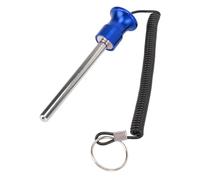 Yinhing Pasador de Peso para Gimnasio con Pasador de Bloqueo Selector de Cordón para Mayor Seguridad en Entrenamientos de Fitness en el Gimnasio, Accesorio de 8 Mm X 100 Mm (#6)