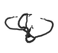 Yinhing PCB Flexible Tercera Mano Soldadura Ayudando a Manos Herramienta con 5 Brazos Giratorios Clips para Rascar y Base Estable para Manualidades Taller de Joyería (BLACK)
