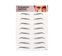 Yinhing Pegatinas para Cejas Tatuajes de Cejas de Imitación 3D Permanentes Cabello como Auténticas Duraderas para Hombres y Mujeres Herramienta de Maquillaje para Mejorar la Belleza sin Esfuerzo (140)