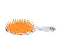 Yinhing Peine para el Cabello con Cojín de Aire, Diseño Ergonómico para el Cuidado del Cabello, Cepillo de Masaje con Patrones de Animales de Dibujos Animados, Adecuado (Peine de purpurina de nube