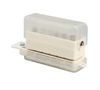 Yinhing Perforadora de 6 Agujeros, Perforadora de 6 Agujeros, Manual de Seis, Papelería de Oficina, Suministros Escolares para Bricolaje, Portátil de 7mm. (Transparente)