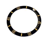 Yinhing Piezas de Repuesto con Inserto de Bisel de Reloj de Cerámica de, Diseño Ligero y Resistente a los Arañazos para un Aspecto único Que Se Adapta a Varios Relojes (intermediario)