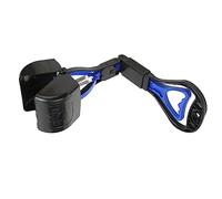 Yinhing Pooper Scooper, Dog Waste Scooper Plegando Poop Poop Portátil con Largo Pooper para Grandes Perros Pequeños Medianos Scoop para Exteriores, Céspedes, Hierba, Tierra, Grava (Blue)