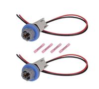 Yinhing Portalámpara de Luz de Marcador Lateral para F-450 1999-2022 | Reemplaza el arnés de PVC del conector de clavija F81Z-13411-AA AL8Z-13411-B para luces traseras de matrícula, kit de fácil