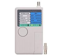 Yinhing Probador de Cable Remoto de 4 Pulgadas con Módulo Desmontable de Respuesta Rápida para Teléfono Medidor de Cable Coaxial BNC USB RJ11 RJ45 de hasta 90 M para una Resolución de Problemas