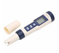 Yinhing Probador de Calidad Portátil 5 en Medidor Digital de PH/EC/salinidad/temperatura para Acuarios Piscinas Hidropónicas Lecturas Rápidas y Precisas