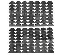 Yinhing Protectores de Talón de Goma Antideslizantes para Zapatos de claqué, Accesorios de Reparación de Talón para Bailarines y Artistas, 56 Uds.