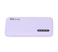 Yinhing Punto de Acceso Móvil 5G WiFi 6 Enrutador de Viaje con Ranura Nano SIM Batería de 6100 MAh Compatible con 16 Dispositivos Descarga de 2,77 Gbps IP67 Púrpura