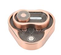 Yinhing Push Slider Aleación de Aluminio Juguete Deslizante Tricíclico Portátil con la Punta del Dedo para Aliviar el Estrés Mejora del Manejo de la Ansiedad Ideal para Autismo y TDAH