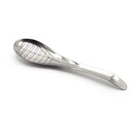 Yinhing Rallador de Jengibre de Acero Inoxidable Grueso, Herramienta para Moler Ajo con Ergonómico, Rallador Fino para Jengibre, Ajo, Queso, Diseño que Ahorra Espacio (Plata_4)