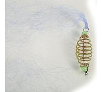 Yinhing Red de Pesca de con Conector de Cuentas Luminosas Red de Malla de Pesca de Bajío de 4 Piezas para Mayor Visibilidad y Mecanismo de Captura Rápida (séptimo Ojo)