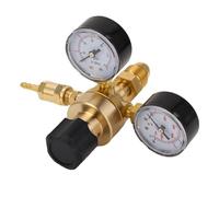 Yinhing Regulador de Gas Argón CO2 con Medidor de Presión de Manguera de 6.6 Pies Entrada CGA580 5/8 18UNF 0 315BAR Entrada 0 10BAR Salida para Soldadura MIG TIG Reductor de Presión de Latón