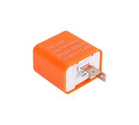 Yinhing Relé de Intermitente de Giro LED para Motocicleta, 12V, 200A, relé de Interruptor de Encendido/apagado Dividido para Uso Automotriz y Marino, de Alta Corriente para Coche y Barco (ORANGE)