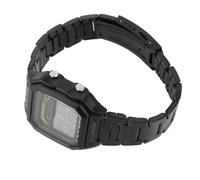 Yinhing Reloj Deportivo Digital Correa de Acero Inoxidable para Hombres y Mujeres Retroiluminación LED de 50 M Pantalla Digital Reloj Deportivo Multifuncional para Exteriores Informal Ideal (Correa