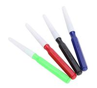 Yinhing Reloj Herramienta Engrasador Abuelo Reloj Repai 4PCS Lubricante Engrasador Juego de Bolígrafos de Aceite Herramienta de Reparación de Relojes Portátil Rojo Azul Verde Ideal para Relojeros y