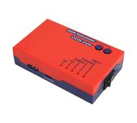 Yinhing RetroScaler2x A/V a Convertidor Retro Gaming HD Multiplicador de Línea para N64 Dreamcast MD1/MD2 Latencia Verdadera Salida 480p/576p (Rojo)