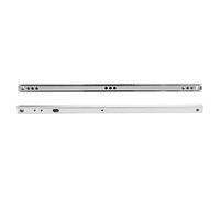 Yinhing Rodamiento de Carril de Cajón de Acero Laminado en Frío, Juego de 2 uds., 342x17mm, para Muebles de Gabinete, Gabinete de Herramientas, Servicio de Funcionamiento