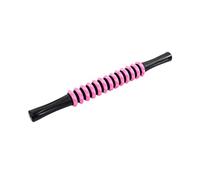 Yinhing Rodillo de Masaje para Fascia, Masajeador de Rodillo Muscular de Mano con Ergonómico Antideslizante, para Hombros, Espalda, Cuello, Piernas, Relajación, Fitness (PINK)