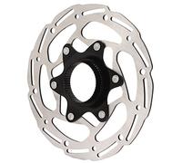 Yinhing Rotor de Freno de Disco Center Lock de Acero de 180 Mm con Cubierta para Bicicletas de Montaña de Carretera Alto Rendimiento Fácil de Instalar (140mm)