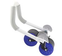 Yinhing Rueda Abdominal Automática con Soporte para, Rodillo de Entrenamiento para Hombres y Mujeres, Diseño Deslizante Completo con Accesorios (BLUE)