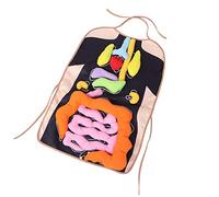 Yinhing S Educación Temprana Rompecabezas 3D del Cuerpo Humano Juguete Educativo con Delantal de órgano Anatómico para Aprendizaje Interactivo y Actividades Divertidas